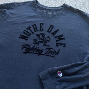 Notre Dame Fighting Irish Champion Long Sleeve T-Shirt XL Collegiate